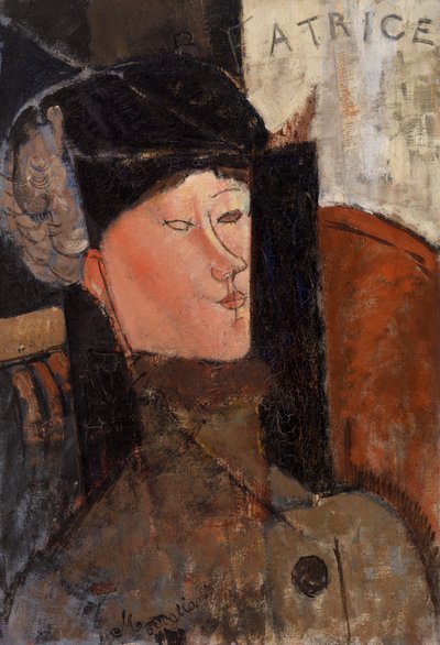 Beatrice (Portrait of Béatrice Hastings) by Amedeo Modigliani